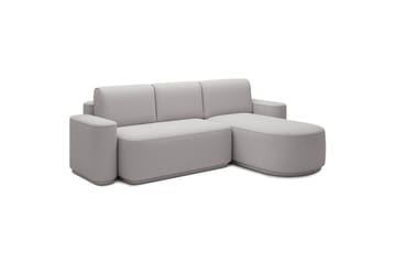 Sektionssoffa Eltap Aurumm 285x92x180 cm - Enjoy 04, Grå, Höger - Möbler - Soffa - Bäddsoffa - Bäddsoffa divan
