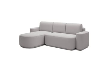 Sektionssoffa Eltap Aurumm 285x92x180 cm - Enjoy 04, Grå, Vänster - Möbler - Soffa - Bäddsoffa - Bäddsoffa divan