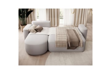 Sektionssoffa Eltap Aurumm 285x92x180 cm - Enjoy 04, Grå, Vänster - Möbler - Soffa - Bäddsoffa - Bäddsoffa divan