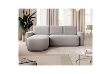 Sektionssoffa Eltap Aurumm 285x92x180 cm - Enjoy 04, Grå, Vänster - Möbler - Soffa - Bäddsoffa - Bäddsoffa divan