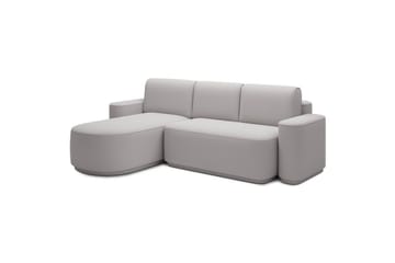 Sektionssoffa Eltap Aurumm 285x92x180 cm - Enjoy 04, Grå, Vänster - Möbler - Soffa - Bäddsoffa - Bäddsoffa divan
