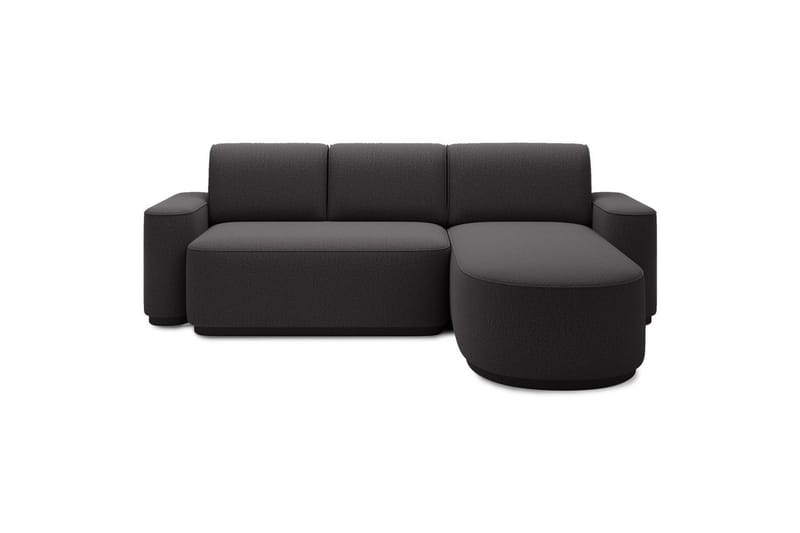 Sektionssoffa Eltap Aurumm 285x92x180 cm, Enjoy 05, Mörkgrå, Höger