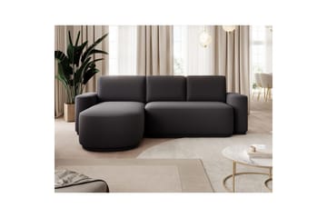 Sektionssoffa Eltap Aurumm 285x92x180 cm - Enjoy 05, Mörkgrå, Vänster - Möbler - Soffa - Bäddsoffa - Bäddsoffa divan