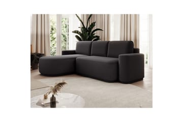 Sektionssoffa Eltap Aurumm 285x92x180 cm - Enjoy 05, Mörkgrå, Vänster - Möbler - Soffa - Bäddsoffa - Bäddsoffa divan