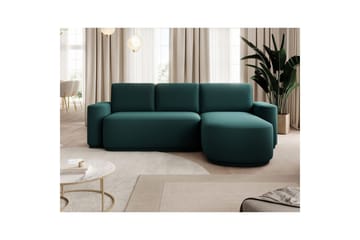 Sektionssoffa Eltap Aurumm 285x92x180 cm - Enjoy 35, Grön, Höger - Möbler - Soffa - Bäddsoffa - Bäddsoffa divan