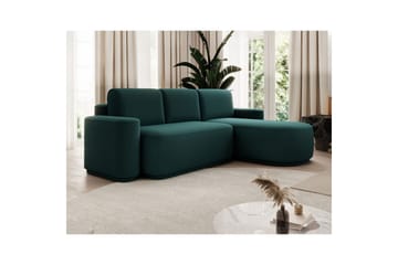Sektionssoffa Eltap Aurumm 285x92x180 cm - Enjoy 35, Grön, Höger - Möbler - Soffa - Bäddsoffa - Bäddsoffa divan
