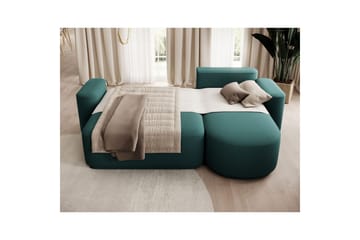 Sektionssoffa Eltap Aurumm 285x92x180 cm - Enjoy 35, Grön, Höger - Möbler - Soffa - Bäddsoffa - Bäddsoffa divan
