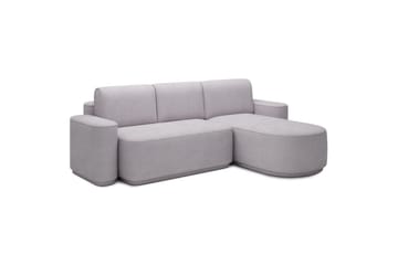Sektionssoffa Eltap Aurumm 285x92x180 cm - Touch 03, Ljusgrå, Höger - Möbler - Soffa - Bäddsoffa - Bäddsoffa divan