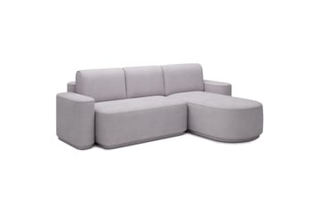Sektionssoffa Eltap Aurumm 285x92x180 cm - Touch 03, Ljusgrå, Höger - Möbler - Soffa - Bäddsoffa - Bäddsoffa divan