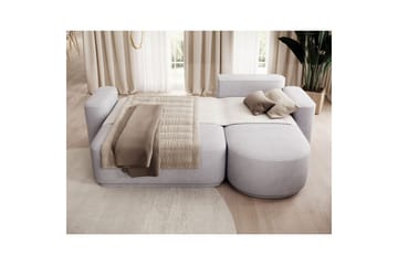 Sektionssoffa Eltap Aurumm 285x92x180 cm - Touch 03, Ljusgrå, Höger - Möbler - Soffa - Bäddsoffa - Bäddsoffa divan
