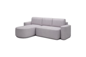 Sektionssoffa Eltap Aurumm 285x92x180 cm - Touch 03, Ljusgrå, Vänster - Möbler - Soffa - Bäddsoffa - Bäddsoffa divan