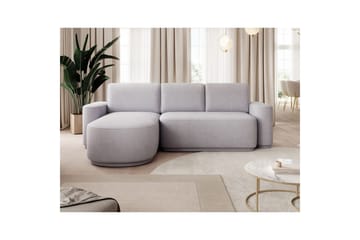 Sektionssoffa Eltap Aurumm 285x92x180 cm - Touch 03, Ljusgrå, Vänster - Möbler - Soffa - Bäddsoffa - Bäddsoffa divan
