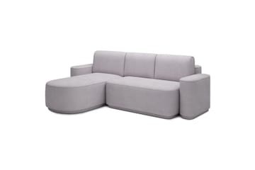 Sektionssoffa Eltap Aurumm 285x92x180 cm - Touch 03, Ljusgrå, Vänster - Möbler - Soffa - Bäddsoffa - Bäddsoffa divan