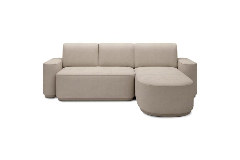 Sektionssoffa Eltap Aurumm 285x92x180 cm, Touch 18, Beige, Höger