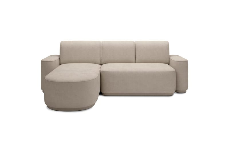 Sektionssoffa Eltap Aurumm 285x92x180 cm - Touch 18, Beige, Vänster - Möbler - Soffa - Bäddsoffa - Bäddsoffa divan