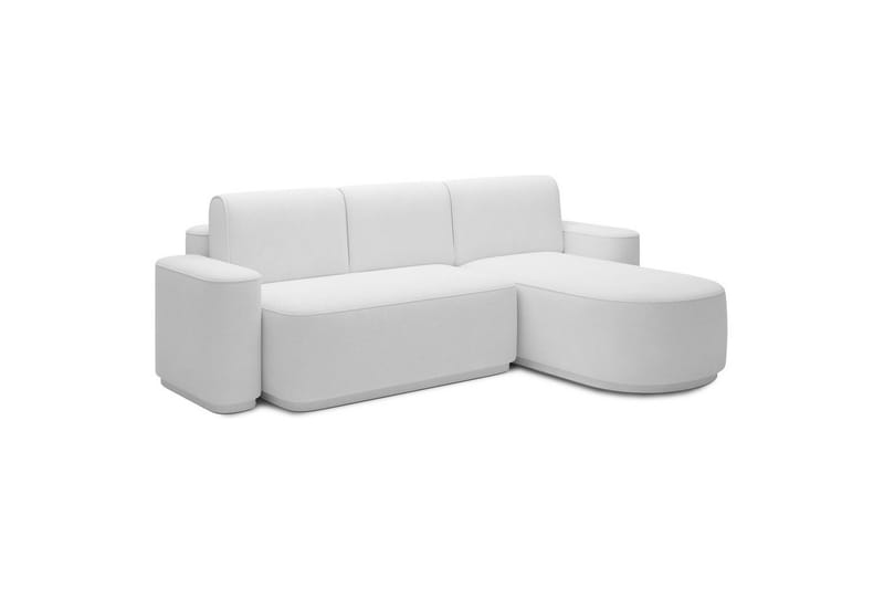 Sektionssoffa Eltap Aurumm 285x92x180 cm - Paolli 01 Vit, Höger - Möbler - Soffa - Bäddsoffa - Bäddsoffa divan