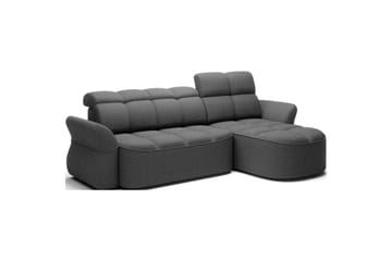 Sektionssoffa Eltap Beneth 301x115x185 cm - Breona 04, Grå, Höger - Möbler - Soffa - Bäddsoffa - Bäddsoffa divan