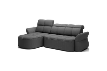 Sektionssoffa Eltap Beneth 301x115x185 cm - Breona 04, Grå, Vänster - Möbler - Soffa - Bäddsoffa - Bäddsoffa divan