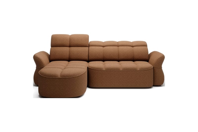 Sektionssoffa Eltap Beneth 301x115x185 cm - Breona 45, Gul, Vänster - Möbler - Soffa - Bäddsoffa - Bäddsoffa divan