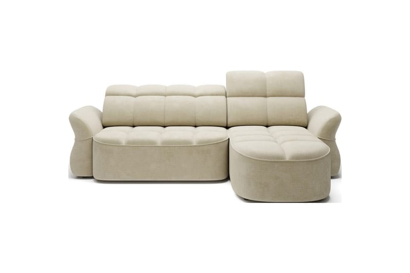 Sektionssoffa Eltap Beneth 301x115x185 cm - Monolith 04, Beige, Höger - Möbler - Soffa - Bäddsoffa - Bäddsoffa divan