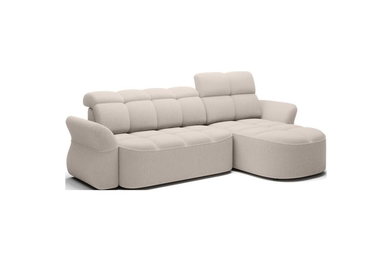 Sektionssoffa Eltap Beneth 301x115x185 cm - Royal 18, Beige, Höger - Möbler - Soffa - Bäddsoffa - Bäddsoffa divan
