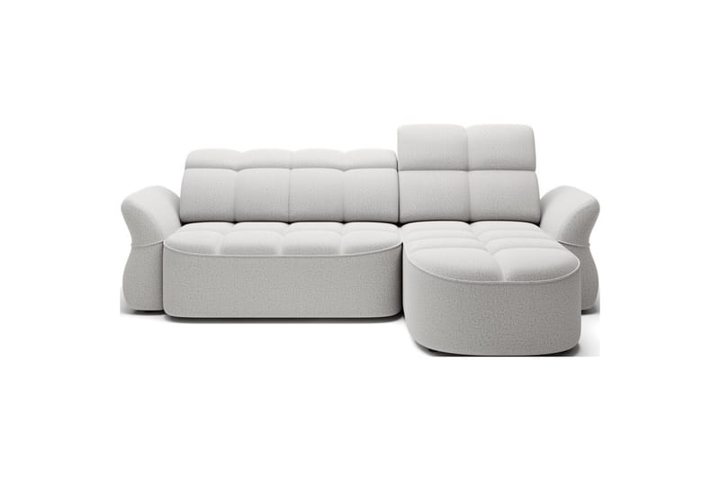 Sektionssoffa Eltap Beneth 301x115x185 cm - Space 03, Ljusgrå, Höger - Möbler - Soffa - Bäddsoffa - Bäddsoffa divan
