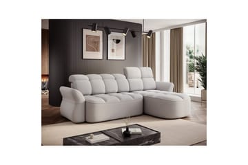 Sektionssoffa Eltap Beneth 301x115x185 cm - Space 03, Ljusgrå, Höger - Möbler - Soffa - Bäddsoffa - Bäddsoffa divan
