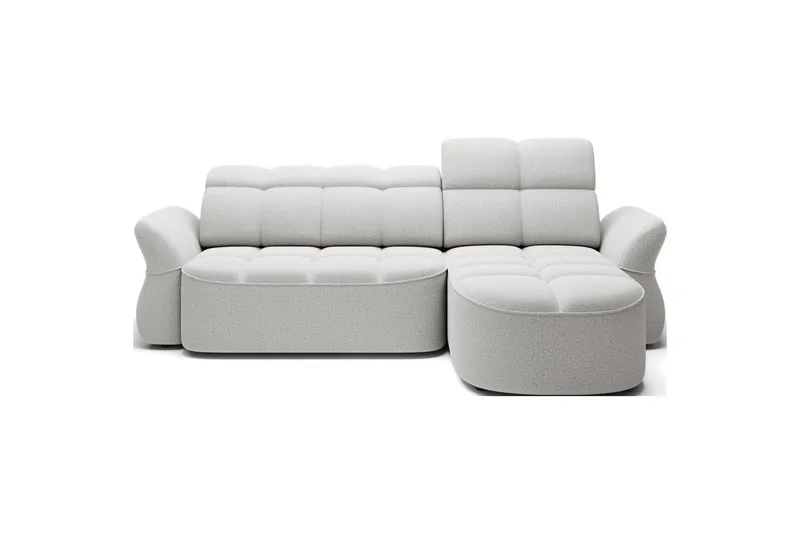 Sektionssoffa Eltap Beneth 301x115x185 cm, Space 03, Ljusgrå, Höger