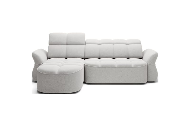 Sektionssoffa Eltap Beneth 301x115x185 cm - Space 03, Ljusgrå, Vänster - Möbler - Soffa - Bäddsoffa - Bäddsoffa divan