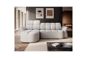 Sektionssoffa Eltap Beneth 301x115x185 cm - Space 03, Ljusgrå, Vänster - Möbler - Soffa - Bäddsoffa - Bäddsoffa divan
