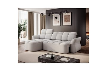 Sektionssoffa Eltap Beneth 301x115x185 cm - Space 03, Ljusgrå, Vänster - Möbler - Soffa - Bäddsoffa - Bäddsoffa divan