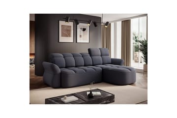 Sektionssoffa Eltap Beneth 301x115x185 cm - Space 40, Blå, Höger - Möbler - Soffa - Bäddsoffa - Bäddsoffa divan
