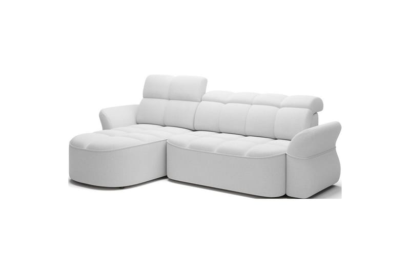 Sektionssoffa Eltap Beneth 301x115x185 cm - Paolli 01 Vit, Vänster - Möbler - Soffa - Bäddsoffa - Bäddsoffa divan