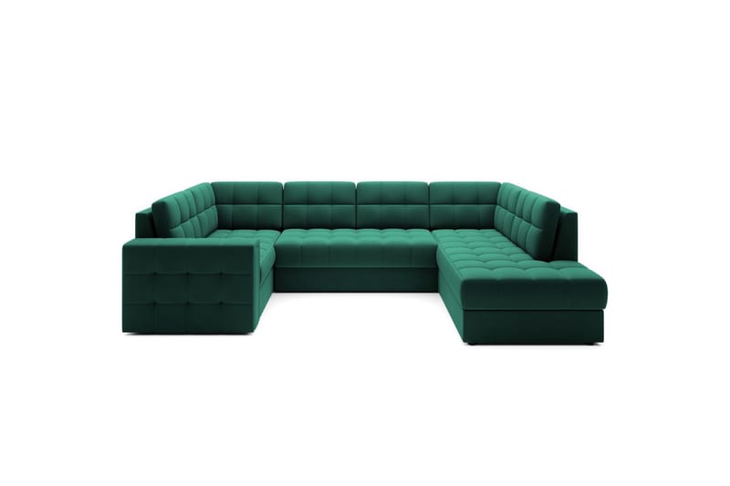 Sektionssoffa Eltap Blewett 299x198x82 cm - Lukso 35, Grön, Höger - Möbler - Soffa - Bäddsoffa - Hörnbäddsoffa