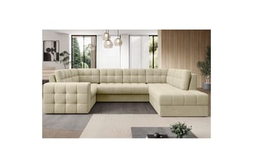 Sektionssoffa Eltap Blewett 299x198x82 cm - Monolith 04, Beige, Höger - Möbler - Soffa - Bäddsoffa - Hörnbäddsoffa