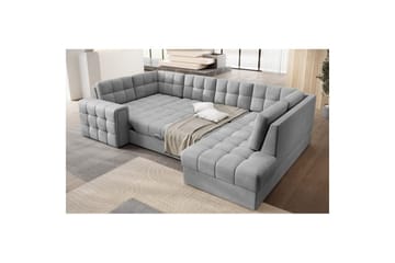 Sektionssoffa Eltap Blewett 299x198x82 cm - Monolith 85, Grå, Höger - Möbler - Soffa - Bäddsoffa - Hörnbäddsoffa