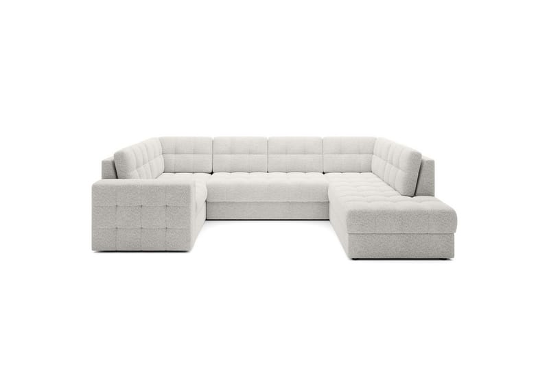 Sektionssoffa Eltap Blewett 299x198x82 cm - Royal 01, Vit, Höger - Möbler - Soffa - Bäddsoffa - Hörnbäddsoffa