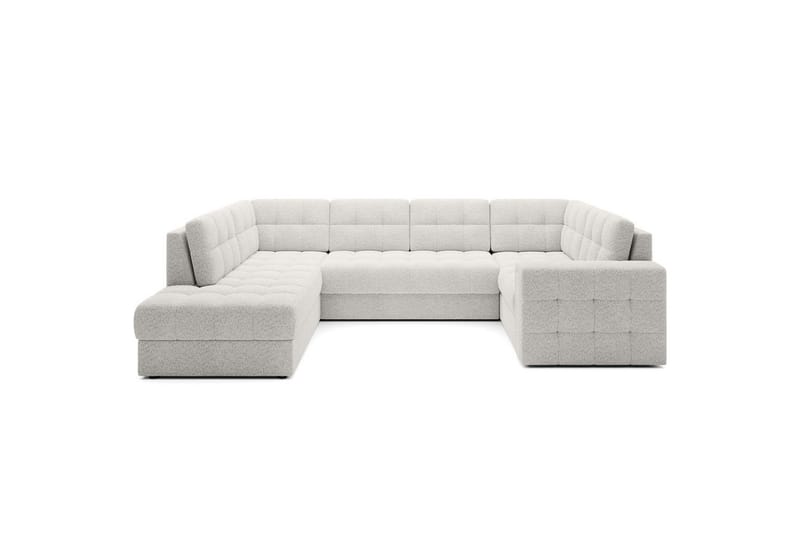 Sektionssoffa Eltap Blewett 299x198x82 cm - Royal 01, Vit, Vänster - Möbler - Soffa - Bäddsoffa - Hörnbäddsoffa
