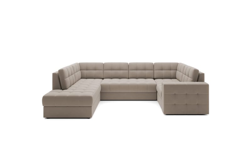 Sektionssoffa Eltap Blewett 299x198x82 cm - Sola 18, Beige, Vänster - Möbler - Soffa - Bäddsoffa - Hörnbäddsoffa