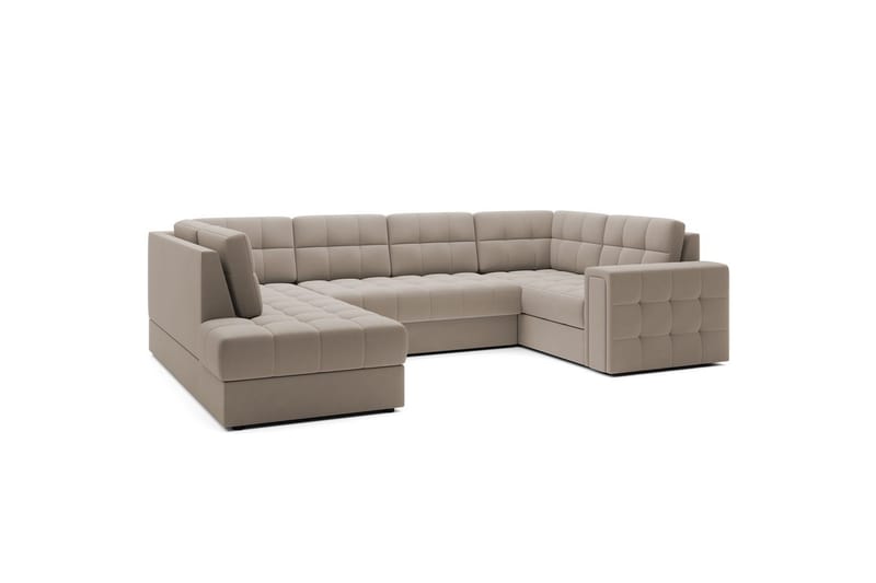Sektionssoffa Eltap Blewett 299x198x82 cm - Sola 18, Beige, Vänster - Möbler - Soffa - Bäddsoffa - Hörnbäddsoffa