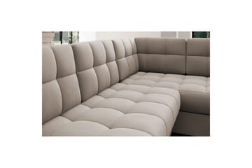 Sektionssoffa Eltap Blewett 299x198x82 cm - Sola 18, Beige, Vänster - Möbler - Soffa - Bäddsoffa - Hörnbäddsoffa