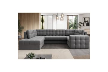 Sektionssoffa Eltap Blewett 299x198x82 cm - Sola 4, Grå, Vänster - Möbler - Soffa - Bäddsoffa - Hörnbäddsoffa