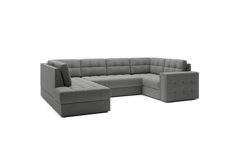 Sektionssoffa Eltap Blewett 299x198x82 cm - Sola 4, Grå, Vänster - Möbler - Soffa - Bäddsoffa - Hörnbäddsoffa