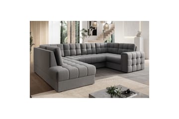 Sektionssoffa Eltap Blewett 299x198x82 cm - Sola 4, Grå, Vänster - Möbler - Soffa - Bäddsoffa - Hörnbäddsoffa