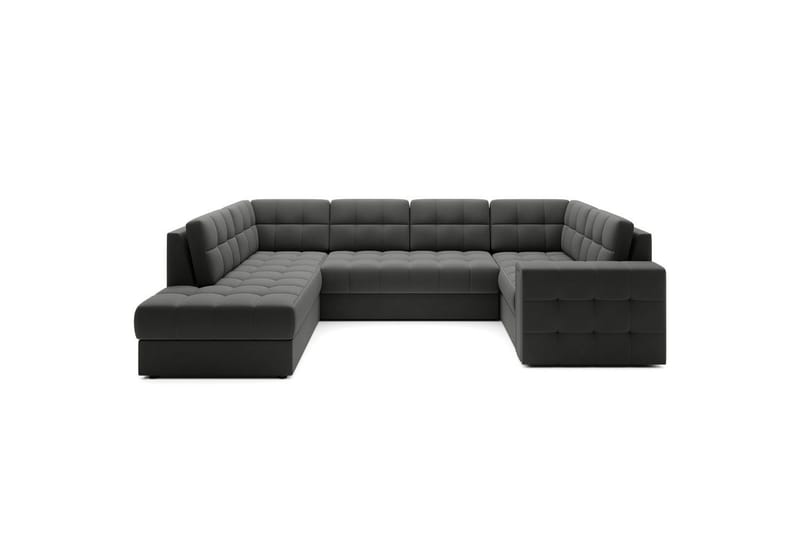 Sektionssoffa Eltap Blewett 299x198x82 cm - Sola 6, Mörkgrå, Vänster - Möbler - Soffa - Bäddsoffa - Hörnbäddsoffa