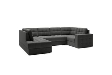 Sektionssoffa Eltap Blewett 299x198x82 cm - Sola 6, Mörkgrå, Vänster - Möbler - Soffa - Bäddsoffa - Hörnbäddsoffa