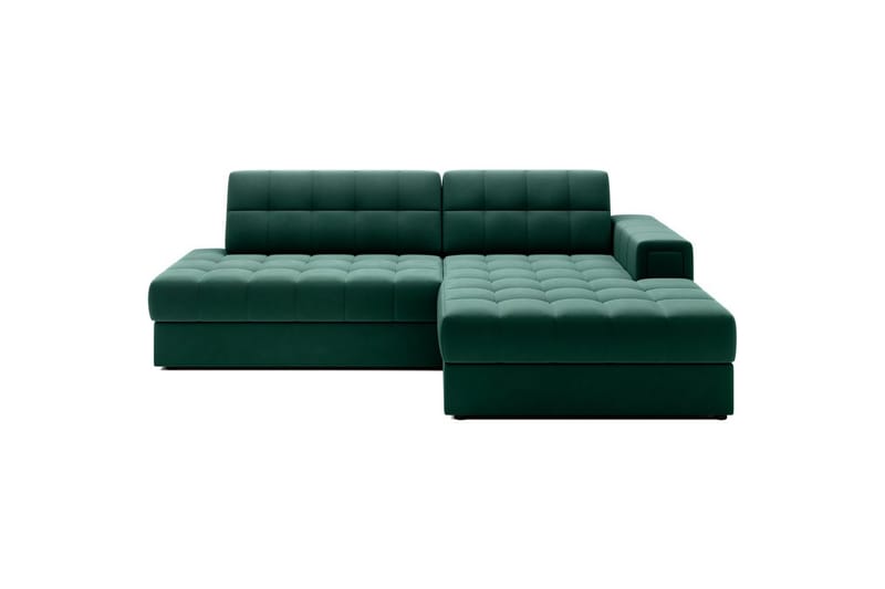 Sektionssoffa Eltap Blezalt 240x150x82 cm - Lukso 35, Grön, Höger - Möbler - Soffa - Bäddsoffa - Bäddsoffa divan