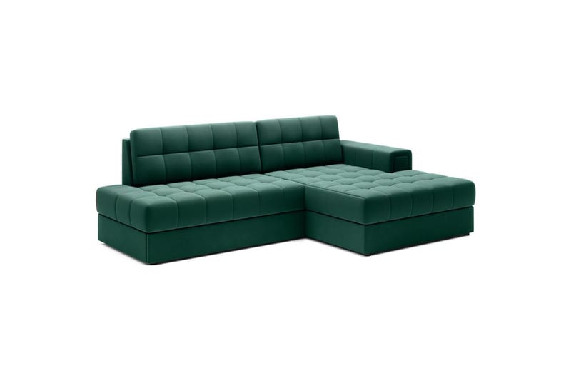 Sektionssoffa Eltap Blezalt 240x150x82 cm - Lukso 35, Grön, Höger - Möbler - Soffa - Bäddsoffa - Bäddsoffa divan