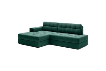 Sektionssoffa Eltap Blezalt 240x150x82 cm - Lukso 35, Grön, Vänster - Möbler - Soffa - Bäddsoffa - Bäddsoffa divan