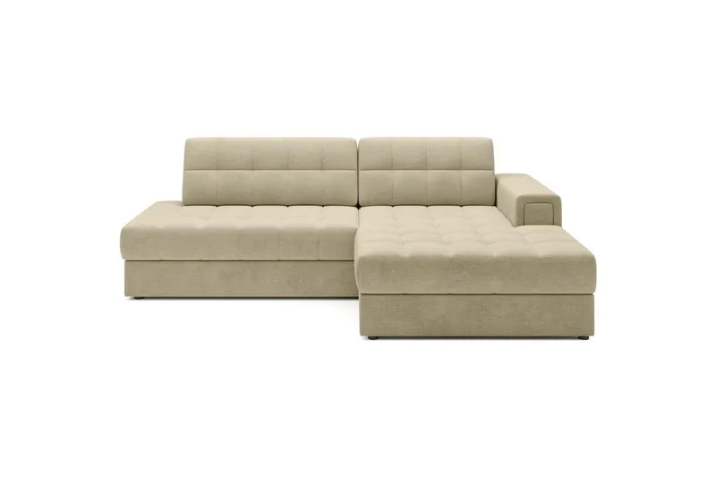 Sektionssoffa Eltap Blezalt 240x150x82 cm - Monolith 04, Beige, Höger - Möbler - Soffa - Bäddsoffa - Bäddsoffa divan